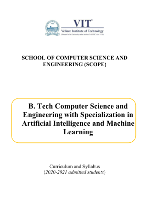 计算机科学与工程学士，人工智能与机器专业
